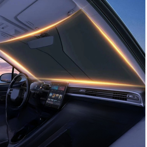 Összecsukható napernyő autóhoz – Könnyű és hatékony telepítés