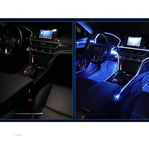 Iluminare Auto Interioară RGB – Stil și Ambianță Garantată