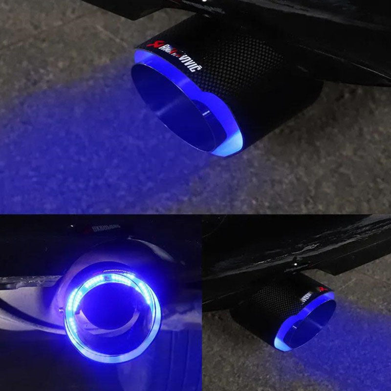 Silenciador iluminado - Efecto visual y estilo deportivo