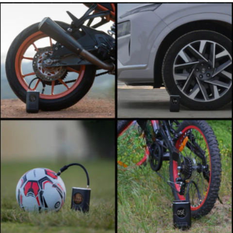 Kannettava Ilmakompressori – Nopea Täyttö Missä Vain Olette