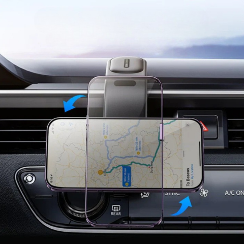 Wireless Car Charger – Discreet Mounting and Compatible with All Models