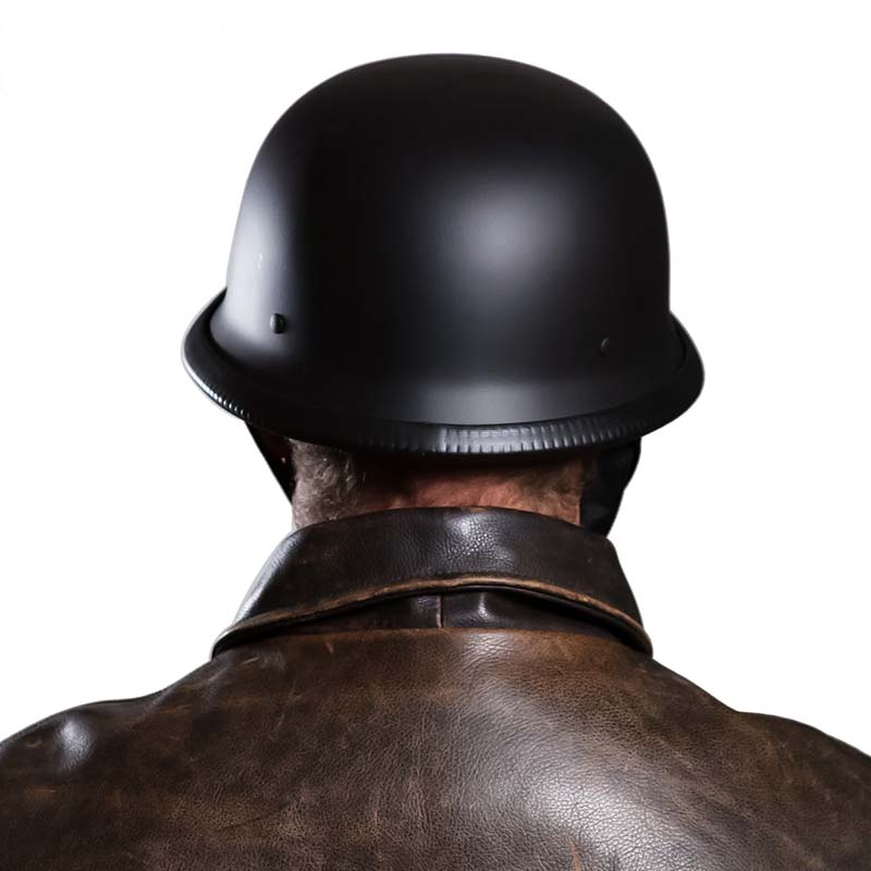 Kask motocyklowy w stylu militarnym – Prostota i bezpieczeństwo