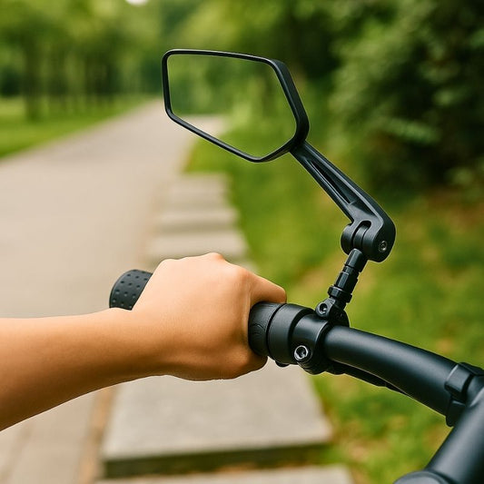 Fiets Achteruitkijkspiegel — Veiligheid & Panoramisch Zicht