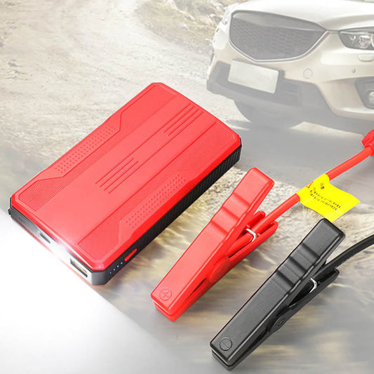 Booster de batería de coche 12V — Arranque rápido y seguro