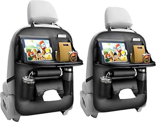 Οργανωτής Πίσω Καθίσματος Αυτοκινήτου με Αναδιπλούμενο Τραπέζι — Εύκολος στην Εγκατάσταση και Ανθεκτικός