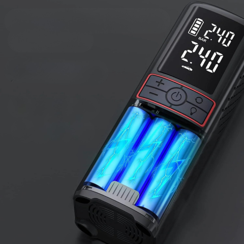 Compresor de Aire Portátil 160PSI — Compacto y Fácil de Transportar