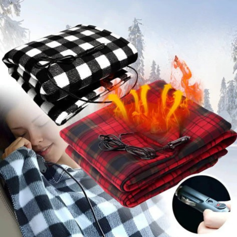 بطانية تدفئة للسيارة 12 فولت — الراحة والدفء في الشتاء