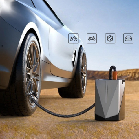 Stație de umflare și pornire auto portabilă – Puternică și compactă