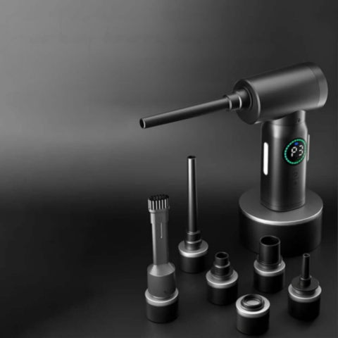 Mini Støvsuger-Blæser Genopladelig – Multifunktionel Og Kraftfuld