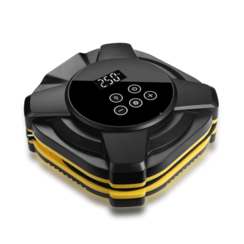 Mini Compresseur D’Air Portable – Idéal Pour Voiture, Moto Et Vélo