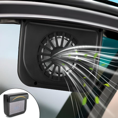 Aurinkopuhallin autoon – Välitön viileys