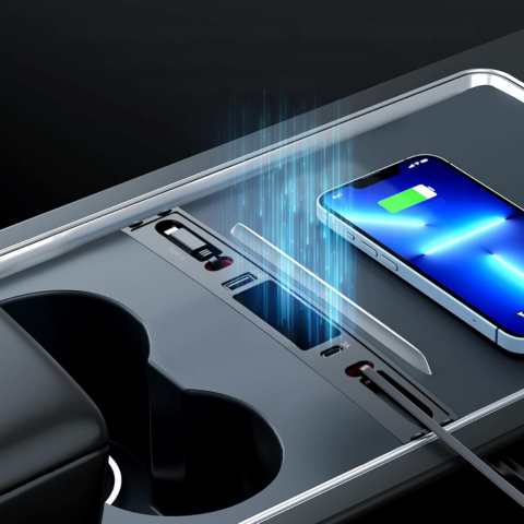 Chargeur Voiture Pour Tesla Model 3/Y (2021-2023) — Rapide Et Pratique