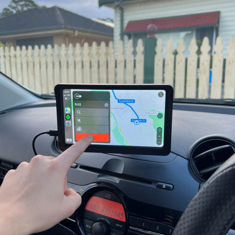 Multimedia-systeem voor in de auto - HD-scherm & draadloze CarPlay