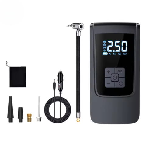 Mini Compressore d'Aria Portatile — Gonfiatore Senza Fili Intelligente