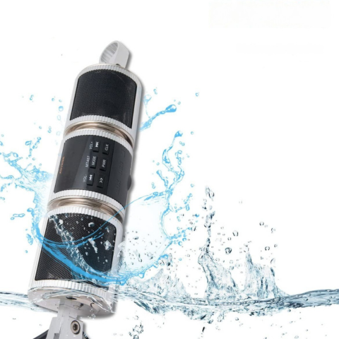 Difuzor Bluetooth pentru motocicletă – Rezistent la apă și ușor de instalat