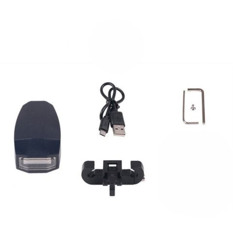 Wireless Rear Light for Bicycle – Integrated Alarm and Remote Control