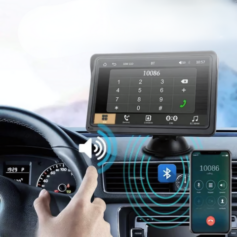 Multimedia-systeem voor in de auto - HD-scherm & draadloze CarPlay