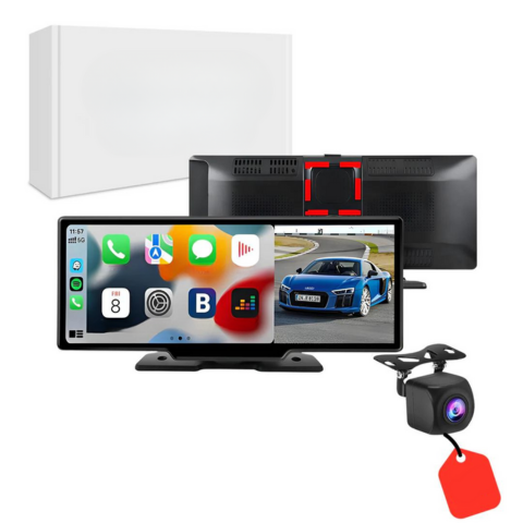 Multimedia-systeem voor in de auto - HD-scherm & draadloze CarPlay