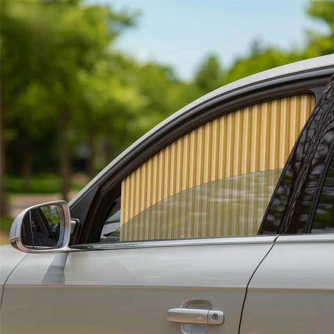 Parasoles laterales de coche — Viaje agradable y protegido