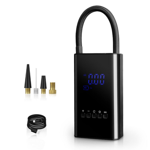 Mini Compressore Portatile – Display LED e Pressione Regolabile