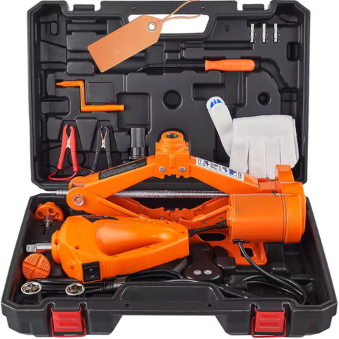 Elektrische Auto Krik 3 Ton — Krachtig, Veilig & Eenvoudig te Gebruiken