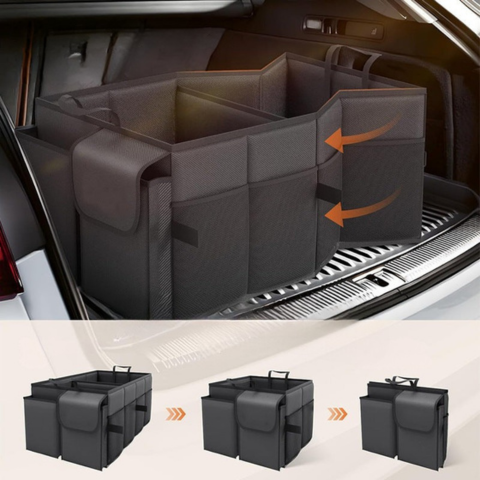 Organizator De Portbagaj Auto — Depozitare Pliabilă și Practică