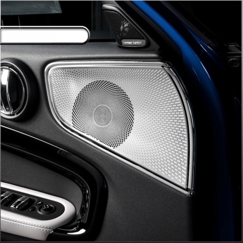 Voorkant en Achterkant Deurluidsprekers Bedekken Voor Mini Cooper — Bescherming En Elegante Ontwerp