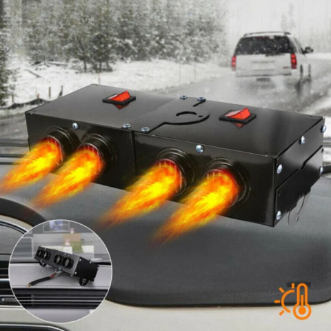 Car Heater 500W — Quick Defrosting and Comfortable Temperature