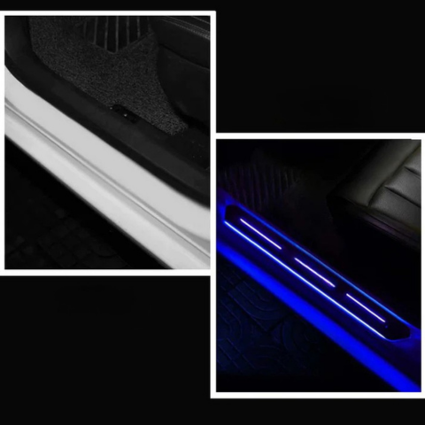 Iluminación De Umbral De Puerta De Coche — Accesorio Práctico Y Decorativo