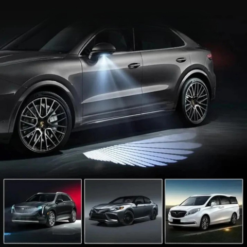Car Door Light Angel Wings - Visual Effect & Unique Style