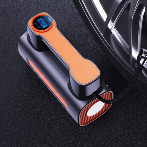 Compressore d'aria portatile - Display digitale e pressione regolabile