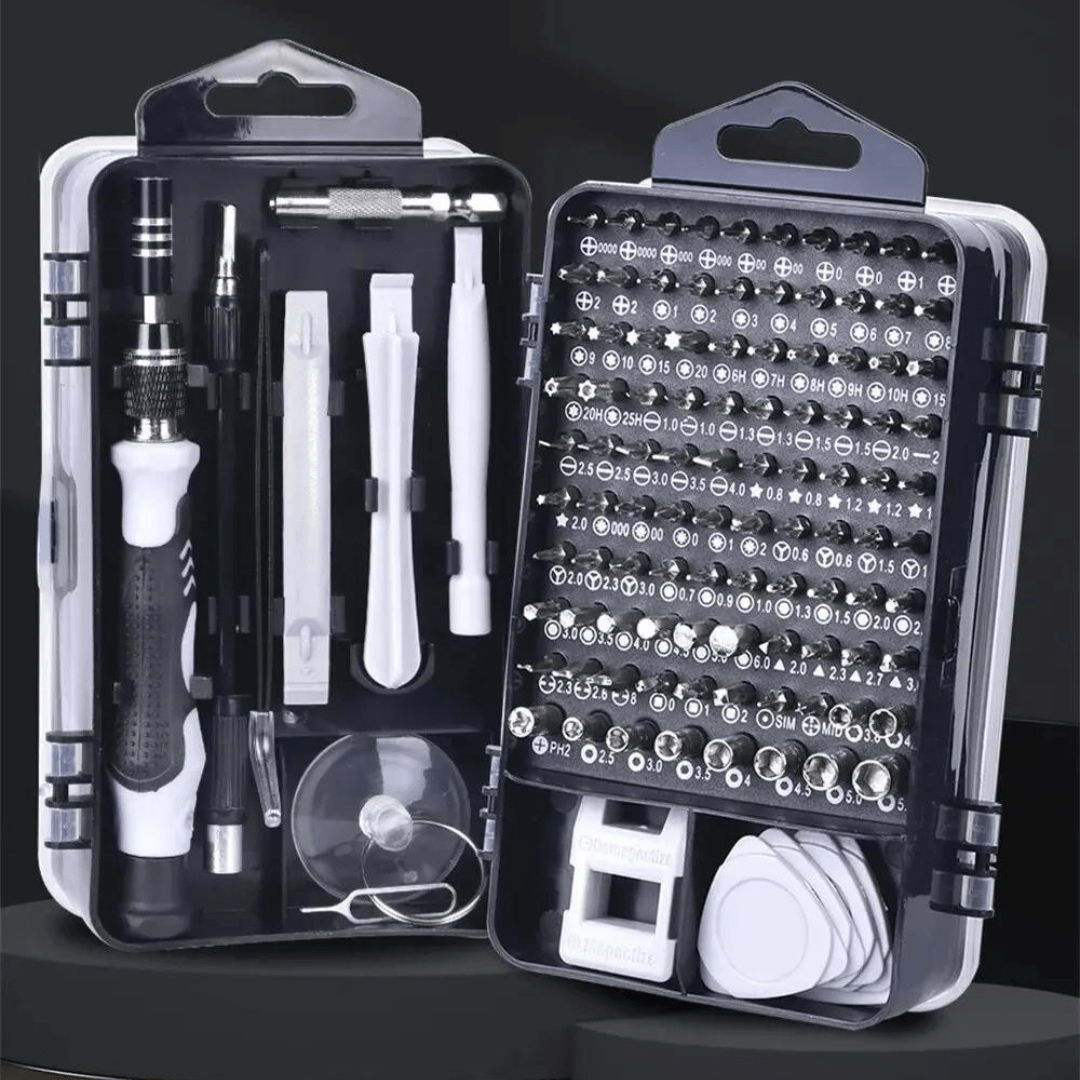 Reparationssæt 115 i 1 – Ultra alsidig præcisionsskruetrækker