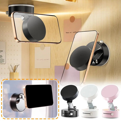 Suport Telefon Mașină – Fixare Magnetică Rotativă și Securizată 
