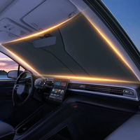 Skládací sluneční clona – Kompaktní design a rychlá instalace 