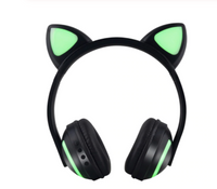 Casque Bluetooth Lumineux Oreilles De Chat — Confort D’écoute & Style Original