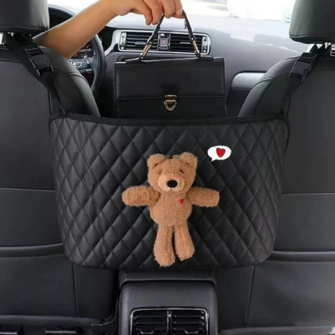 Organizador de Coche – Separación y Almacenamiento Central 
