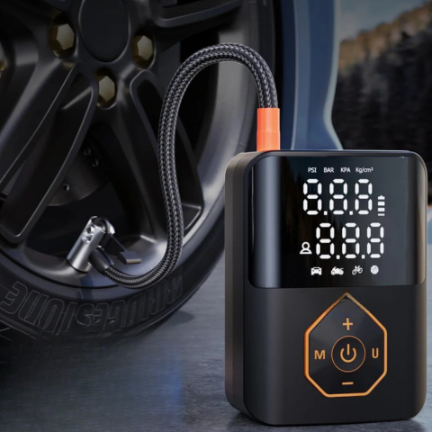 Mini auto kompresor nabíjecí – výkon 18000mAh 