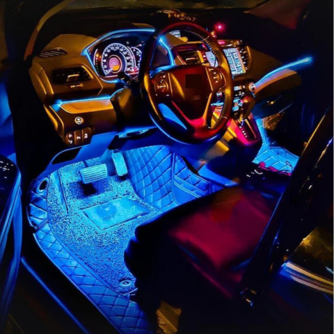 Interior LED Strips With Sound Synchronization 