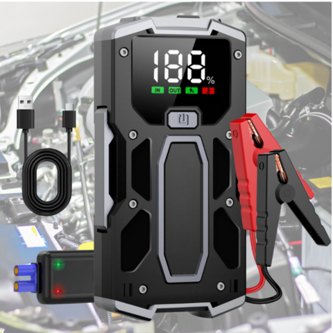 3000A Battery Booster – Instant Start and Mobile Charging 