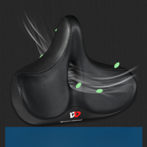 Fietsstoel in Gel – Optimaal Comfort voor Lange Rit 