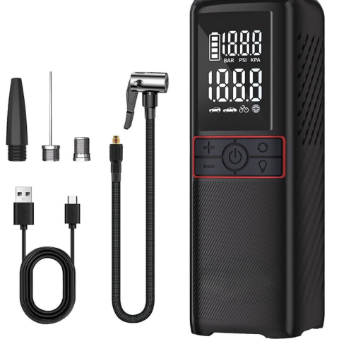 Draagbare Luchtcompressor 160PSI — Compact en Gemakkelijk Te Vervoeren 