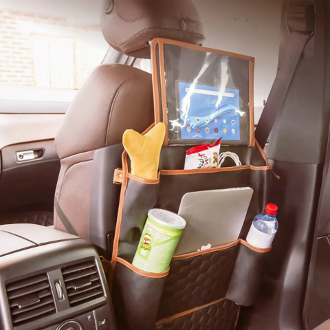 Organizzatore per seggiolino auto — Ripostiglio pratico e multifunzionale 