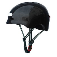 Stadtfahrradhelm – Mit vorderer und hinterer LED-Beleuchtung 