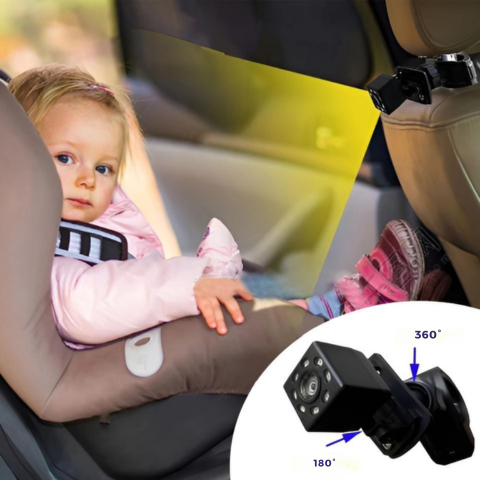 Auto-camera voor Baby — Veiligheid en Rust tijdens het Rijden 