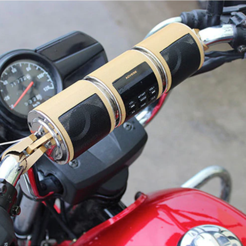 Bluetooth reproduktor pro motocykl – voděodolný a snadno instalovatelný 