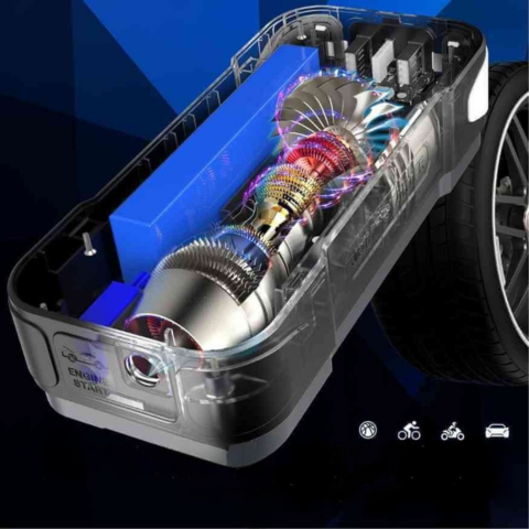Avviatore Auto Intelligente – Batteria Portatile e Versatile 