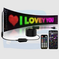 LED-näyttöauto – Mukautetut tekstit ja kuviot 