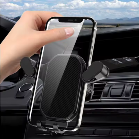 Support Téléphone Voiture – Fixation Grille d’Aération Ultra Stable