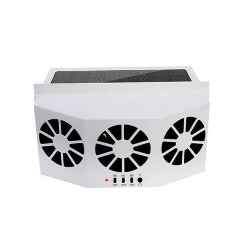 Ventilateur Solaire Pour Voiture – Idéal En Été