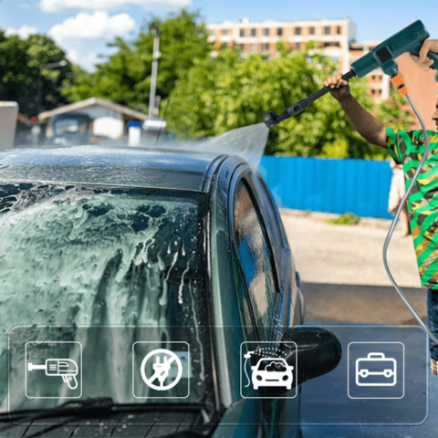 Akumulátorový vysokotlakový čistič - výkon, mobilita a účinnosť